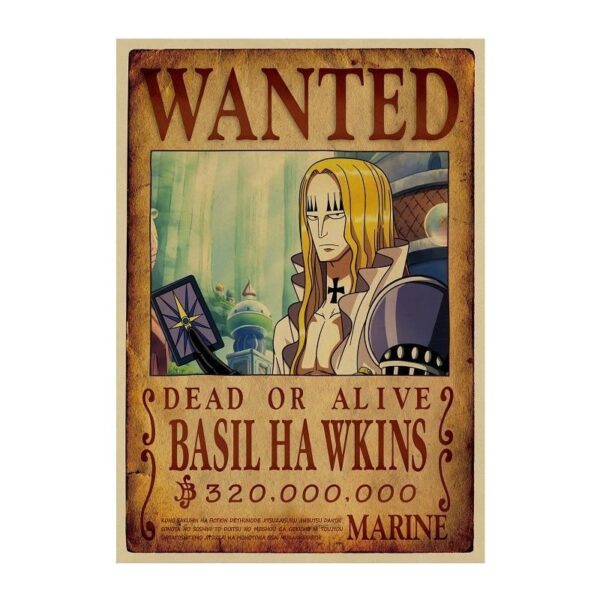 basil hawkins wanted poster