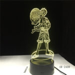 one piece luffy led lamp