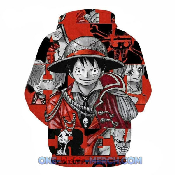 captain luffy hoodie