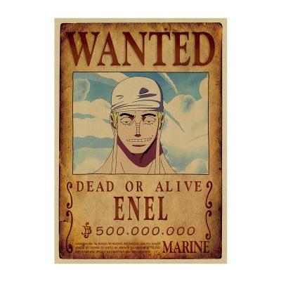 enel wanted poster
